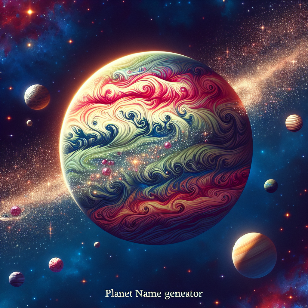 Planet Name Generator